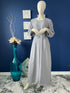 Gray Net Abaya