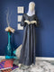 Flared Denim Abaya