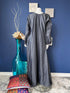 Flared Denim Abaya