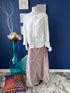 High waist Flared Corduroy Skirt