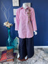 Everyday Flared Denim Palazzo