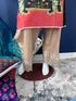 Embroidered Trouser in Beige