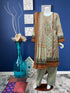 Embroidered Printed Lawn Three Piece