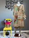 Beige and Gold with Chickankari Three Piece