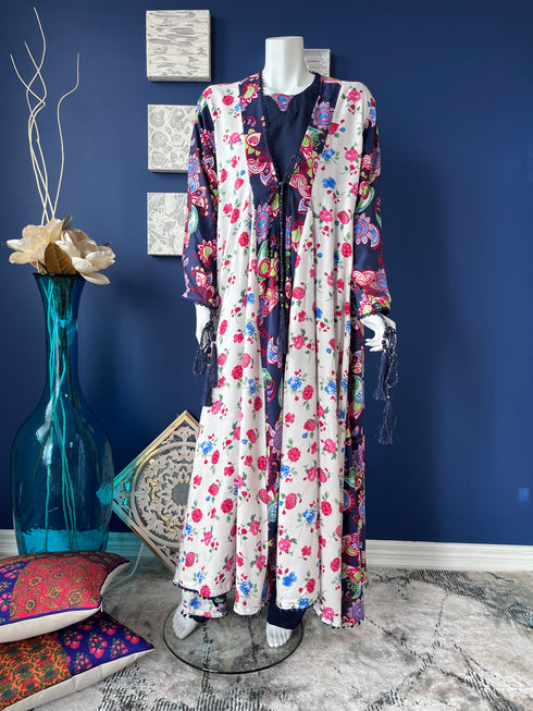 Suit with Gown