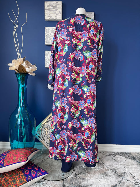 Suit with Gown
