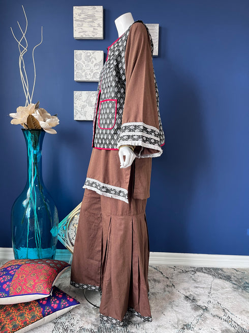 Koti, Gharara viscous Three piece