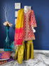 Banarsi Gharara with Embroidered Angarkha shirt