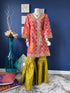Banarsi Gharara with Embroidered Angarkha shirt