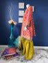 Banarsi Gharara with Embroidered Angarkha shirt