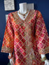 Banarsi Gharara with Embroidered Angarkha shirt