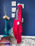 Hot pink Three piece with Koti