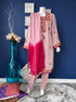 Mirror work Tea Pink Three Piece