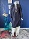 A-line Denim Kurti