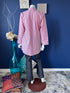 Side Bunch Red Striped Shirt