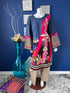 Blue Printed A-line Kurti