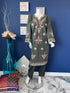 Balochi style embroidered Three piece