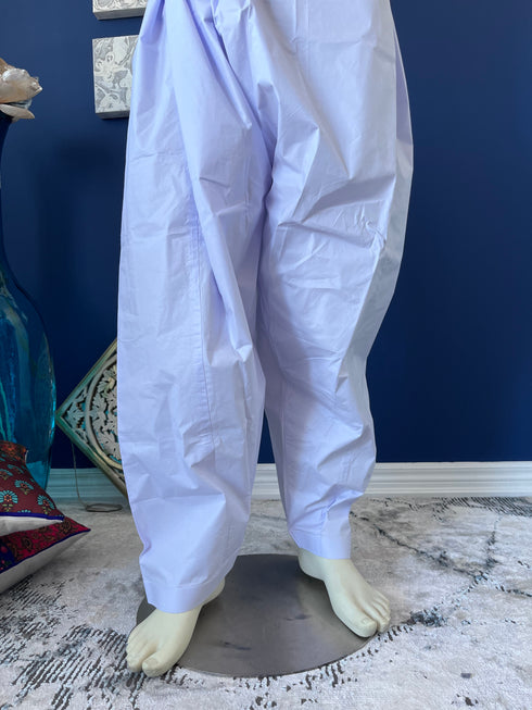 White Cotton Shalwar