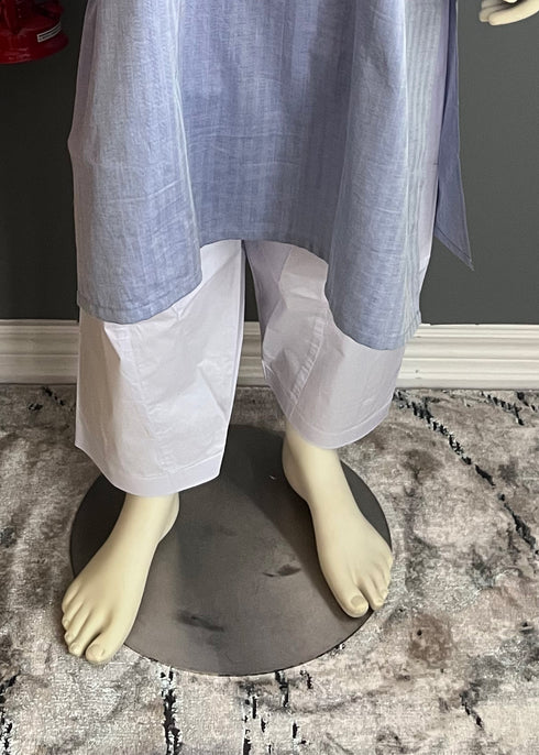 White Cotton Shalwar