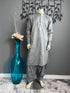 Gray Men's Shalwar Qameez