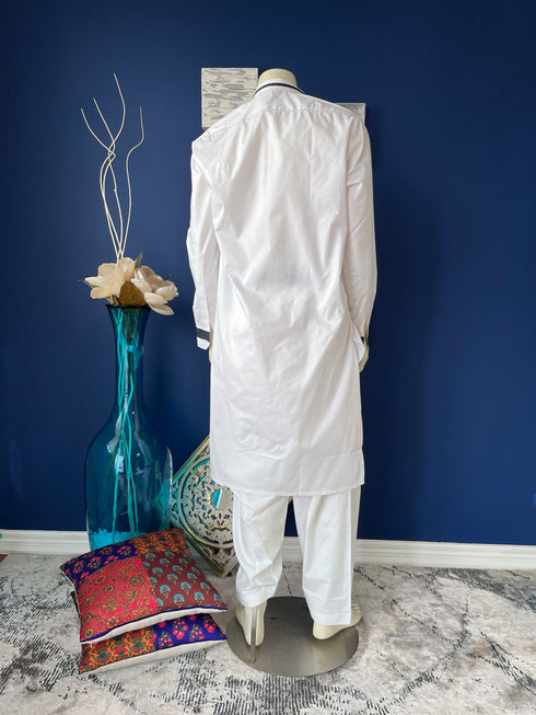 Off-White Men's Qameez Shalwar
