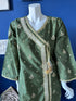 Sequins embroidered Angarkha Three Piece